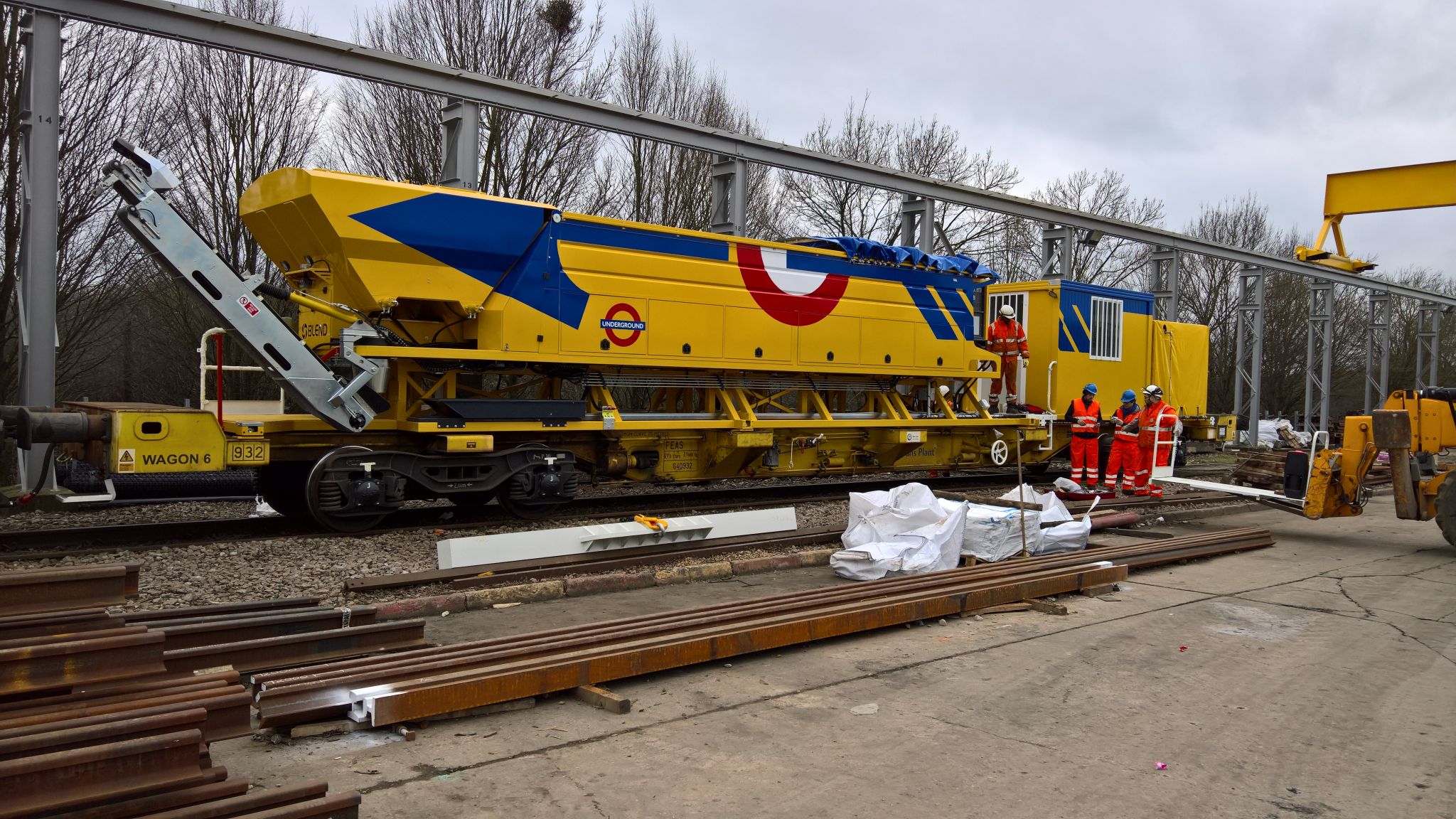 Equipamiento de mantenimiento ferroviario/ Taller ferroviario/ Mantenimiento de vía